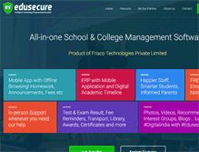 Tablet Screenshot of edusecure.com